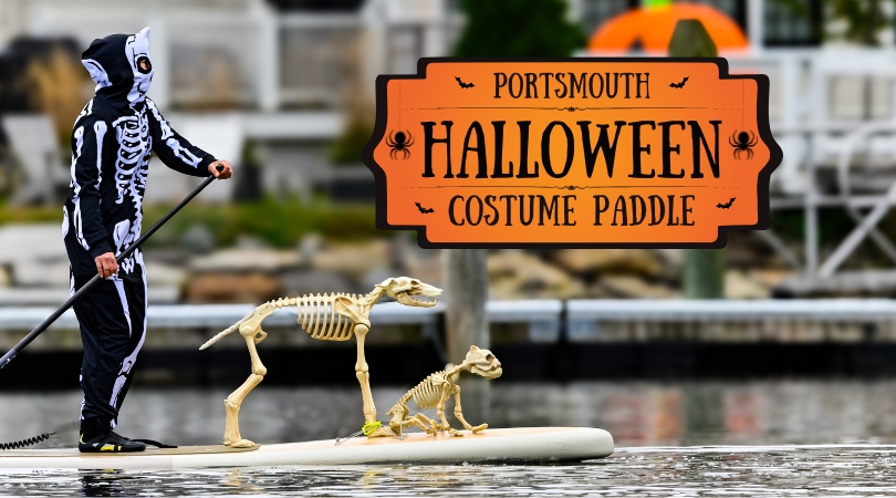 Portsmouth Halloween Costume Paddle